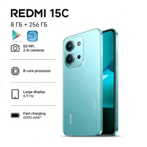 Redmi | 2026 new Redmi 15C 5G 8GB+256GB High Storage Smartphone with 6000mAh Battery Ultra Long Battery Life 2026 New Release