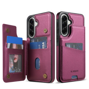 Stand Cards Holder Leather Case for Samsung Galaxy A14 A15 A16 A26 A36 A54 A52 A52s A53 A17 A37 A56 A55 Phone Case Anti Fall