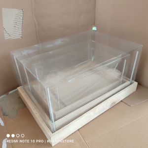 Termurah Kotak Seserahan Kayu Style Rustic Isi 4 Box Hantaran Pernikahan Dengan Tutup Mika