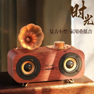 Portable Bluetooth Speaker Bass Cannon High Volume Outdoor Mobile Computer Car USB High Quality Retro Horn Sound Box K8 Model