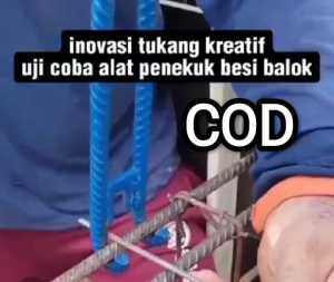 PENEKUK BESI KOLOM /balok perancangan besi