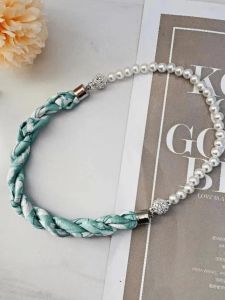 Khăn Choàng Lụa Thời Trang Mùa Hè 2024 Có Khóa Từ Có Thể Tháo Rời Vòng Cổ Đa Năng Trang Sức Thời Trang Cho Nữ