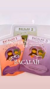 Nokida Buku Belajar Membaca Anak [Bacalah 1 2 3] / Buku Cara Cepat Belajar Membaca Lancar / Buku Bacaan Anak