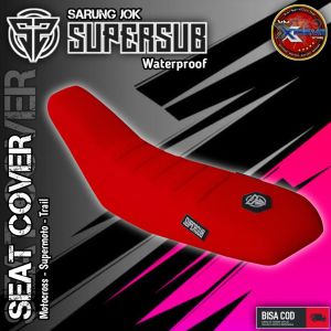SEAT COVER SUPERSUB WATERPROOF MOTOCROSS CRF KLX WR Sarung jok supermoto trail