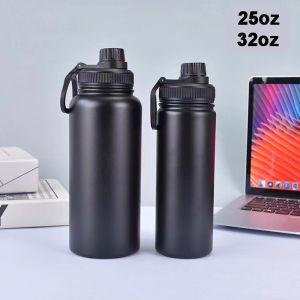 1000ML Stainless Steel Thermos Bottle Large Capacity Water Bottle Insulated Cup Double Wall Vacuum Flasks Travel Outdoor Gifts