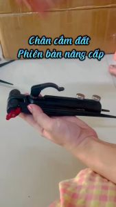Chân Cắm Đất Gác Cần Đa Năng Phiên Bản Nâng Cấp  - Chất Liệu Hợp Kim Siêu Bền