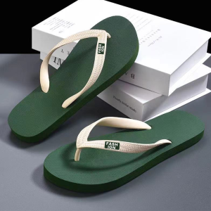 Dép Xỏ Ngón Đế Dày Mùa Hè Cho Nam EVA Đế Liền Thân Thiện Với Môi Trường Chống Trượt Trong Nhà Ngoài Trời Đi Biển Dép Xỏ Ngón