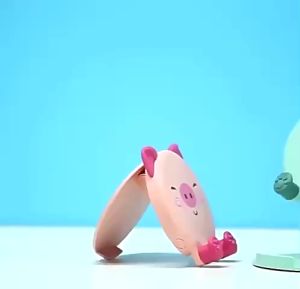 Giá đỡ điện thoại hình thú thiết kế đơn giản dễ thương nhỏ gọn chất liệu nhựa cao cấp