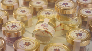 Premium A-Grade Red Gold Saffron (1 Gram) – Kashmir Origin | Hand-Picked Pure Saffron Threads