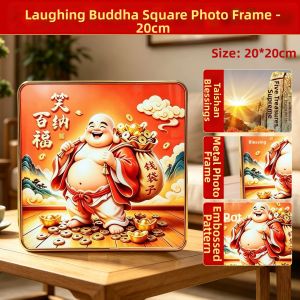 Lucky Buddha Statue Picture Home Decoration