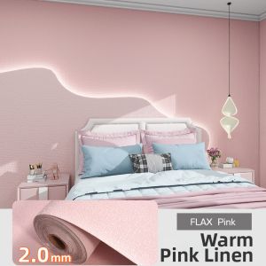 Crash-proof Waterproof Mold-resistant Linen 3D Wallpaper