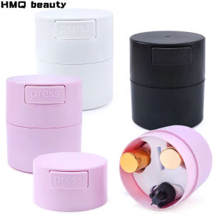 Hộp Đựng Keo Dán Mi 3 Màu Có Than Hoạt Tính Kín Hơi Kèm Giá Đỡ Keo Dán Cho Mi Giả Dụng Cụ Nối Mi Làm Đẹp