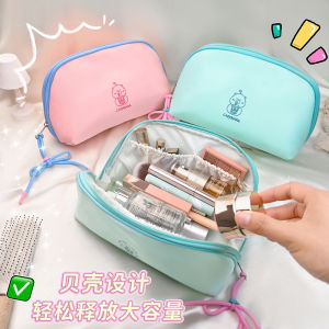 Large Capacity Travel Toiletry Bag Handheld Multi-Functional Socks Storage Bag Easy to Carry Japanese Style Travel Organizer