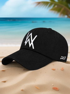 หมวกกันแดดทรงเบสบอลแบบพับได้สำหรับผู้ชาย Alan Walker หมวกทรงกลมสไตล์ลำลองสำหรับเด็กและเยาวชน หมวกกันแดดสำหรับเดินทาง