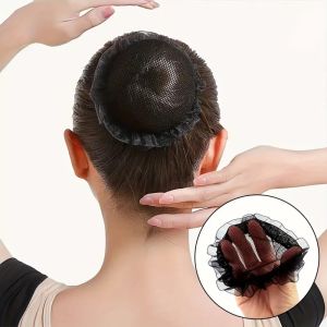 Hair Nets for Ballet Dance Invisible Nylon Hair Nets High Elasticity Hair Accessories for Women Hair Styling Accessories