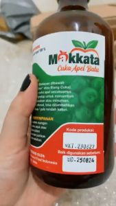 Cuka Apel MAKKATA Asli Batu Malang 330ml Original Bantu Lancarkan Pencernaan Dan Bantu Mempermudah Buang Air Besar | Cuka Apel Untuk Diminum Diet | Cuka Apel Untuk Wajah Jerawat | Cuka Apel Untuk Wajah Plek Hitam Ori | Herbal Diet - Lazada
