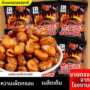 Crunchy Ready-to-Eat Spicy Beef Flavor Broad Beans Snacks