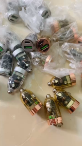 Tẩu Sạc Nhanh Trong Suốt SJ-010 Dành Cho Ô Tô 100W - Sạc NhanhTự Ngắt An Toàn - Thiết Kế Trong Suốt Sang Trọng