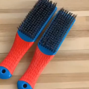 2pcs Wire Brushes Steel Wire Brush Large Encryption For Dirt Deep Cleaning Use