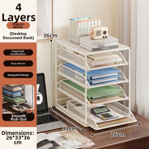 WUBUWEI | Extendable Desktop Organizer Rack