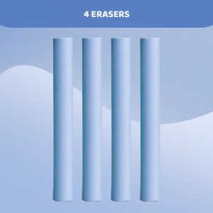 Cute Cartoon Pencil Erasers for Kids Retractable Eraser Pencil Rubber Soft Refill Core