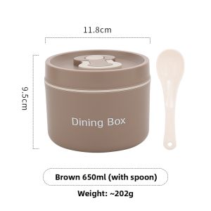 Portable Leakproof Thermal Container for Soup and Meals