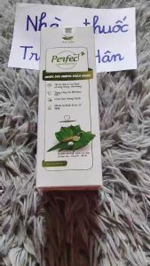 nước súc miệng perfect thảo dược hỗ trợ các bệnh về răng miệng vòm họngtrắng rănggiảm ê buốt