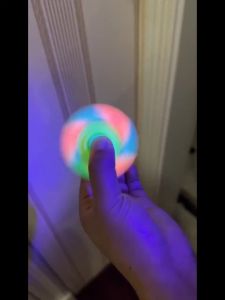 3D Light Up Fingertip Gyro: A Fun & Stress-Reducing Toy for Kids