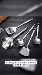 DS stainless steel soup laddle/sianse/serving Laddle/sandok/spaghetti laddle/soup strainer laddle
