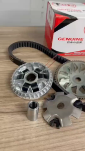 ชุดชามข้างมอเตอร์ไซค์ HONDA CLICK110I ปี2008 ชามขับสายพาน ชุดชามเดิมพร้อมเม็ด ฮอนด้า คลิก110ไอ ชามเดิม+ใบพัด+เม็ด+บู๊ช+หลังเต๋า+สายพาน