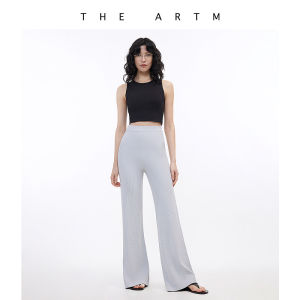 Knitted Loose Flare Pants