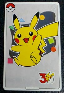 Pokemon 30th Celebration Special Edition Transparent Cards