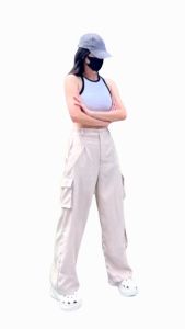 Celana Panjang Wanita: Celana Cargo & Haighwaist Loose Pants
