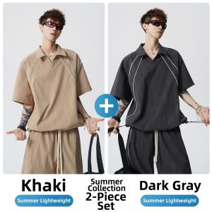 Paul Frank | Summer Wear Ice Silk Leisure Sport Polo Set 2 Pieces
