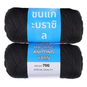 2/3/5/12 PC ขนสัตว์บราซิลผมถักโครเชต์ต่อผมสําหรับผู้หญิงผมแอฟริกันเส้นด้ายสําหรับสีดําธรรมชาติจัมโบ้ Braids ﻿