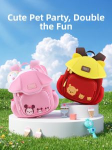 JIANLEXI | Anti-lost Toddler Backpack Cute Lightweight Childrens School Bag