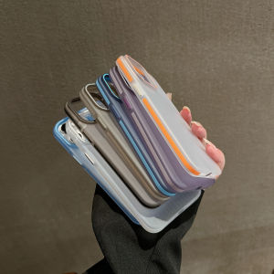 Ultra-Thin Anti-Slip Corrugated  15 pro Max Case Simple Protective Cover for  Phones with Large Holes for Fall Protection