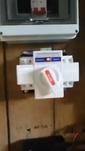 63A/125A Dual Power Automatic Transfer Switch 220V ATS Auto Manual Changeover with Protection COD
