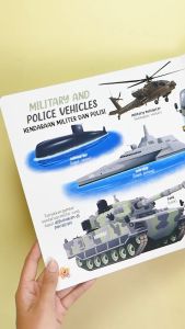 Big Boardbook 100 Kendaraan Pertamaku Buku Kosa Kata Anak Bayi Balita Ziyad books Buku Anak