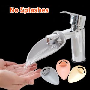 Silicone Faucet Extender Faucet Water Nozzle Lengthen Hand Washers Kids Baby Assistive Device Sink Extender Water Diluter