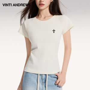 Slimming Sporty Style Summer T-shirt