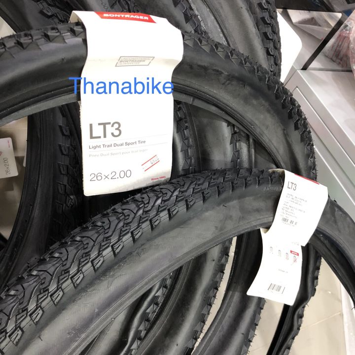 ยางนอก เสือภูเขา Bontrager LT3 26*2.0 แบรนด์ที่ใช้กับรถ TREK เป็นยางลวด ...