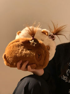 Adorable Capybara Pencil Case High Capacity Stationery Storage Box for Middle And High School Girls Unique Design Cartoon Pattern