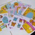 Bebek viral paper duck lalafanfan paper doll mainan edukasi anak quite book. 