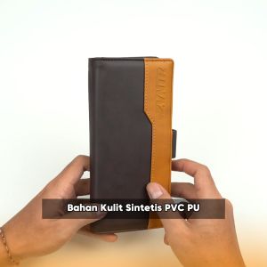 Zarventure Dompet Lipat Panjang Kulit Sintetis Za121