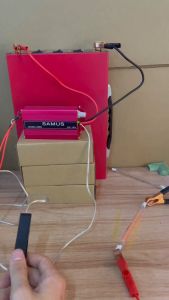 Samus 666M Model Baru Inverter Listrik Mini Portabel 12V 2000W
