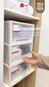 PIRA - HUKKI PSD Kotak Penyimpanan Serbaguna / Box Plastik / Laci Susun Plastik