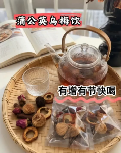 ORIGINAL READY STOCK Dandelion & Plum Health Drink Botanical Ingredients Smooth & Refreshing Traditional Wellness Drink