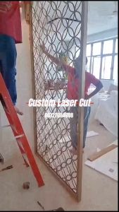 Custom Divider with Frosted Glass Divider/Pembahagi Hiasan dengan Frosted Glass dan Frame