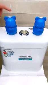 (Star) Pembersih Toilet Otomatis Anti Bakteri / Motif Beruang Pembersih super murah